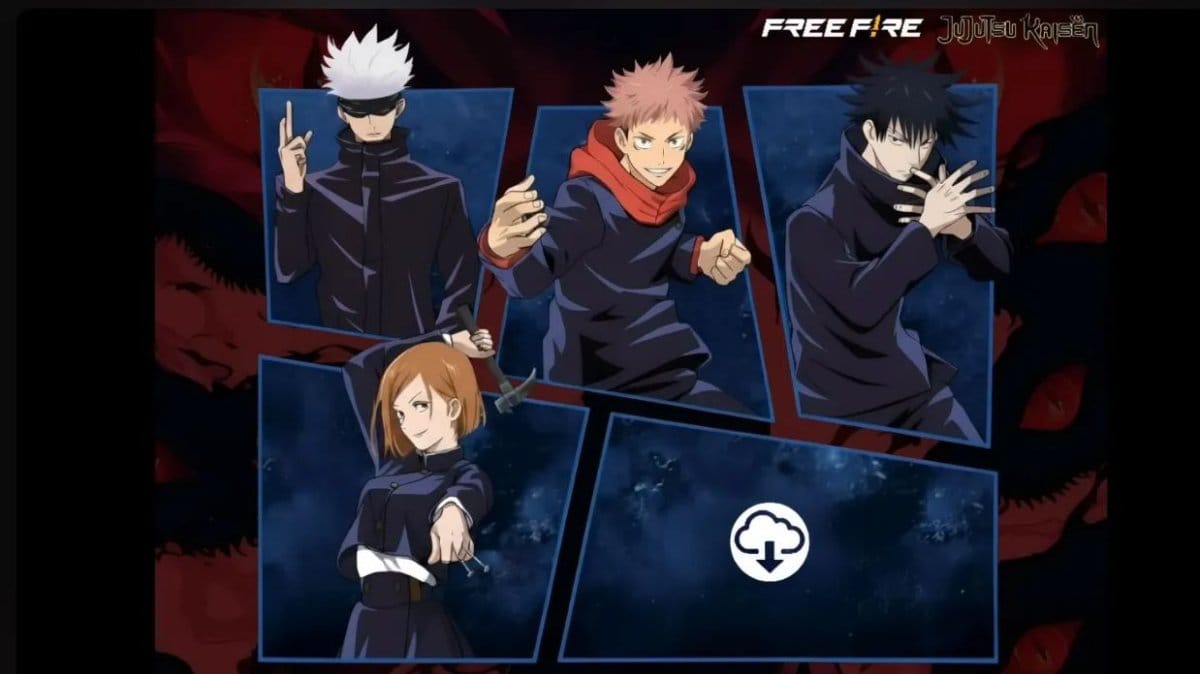 Free Fire x Jujutsu Kaisen