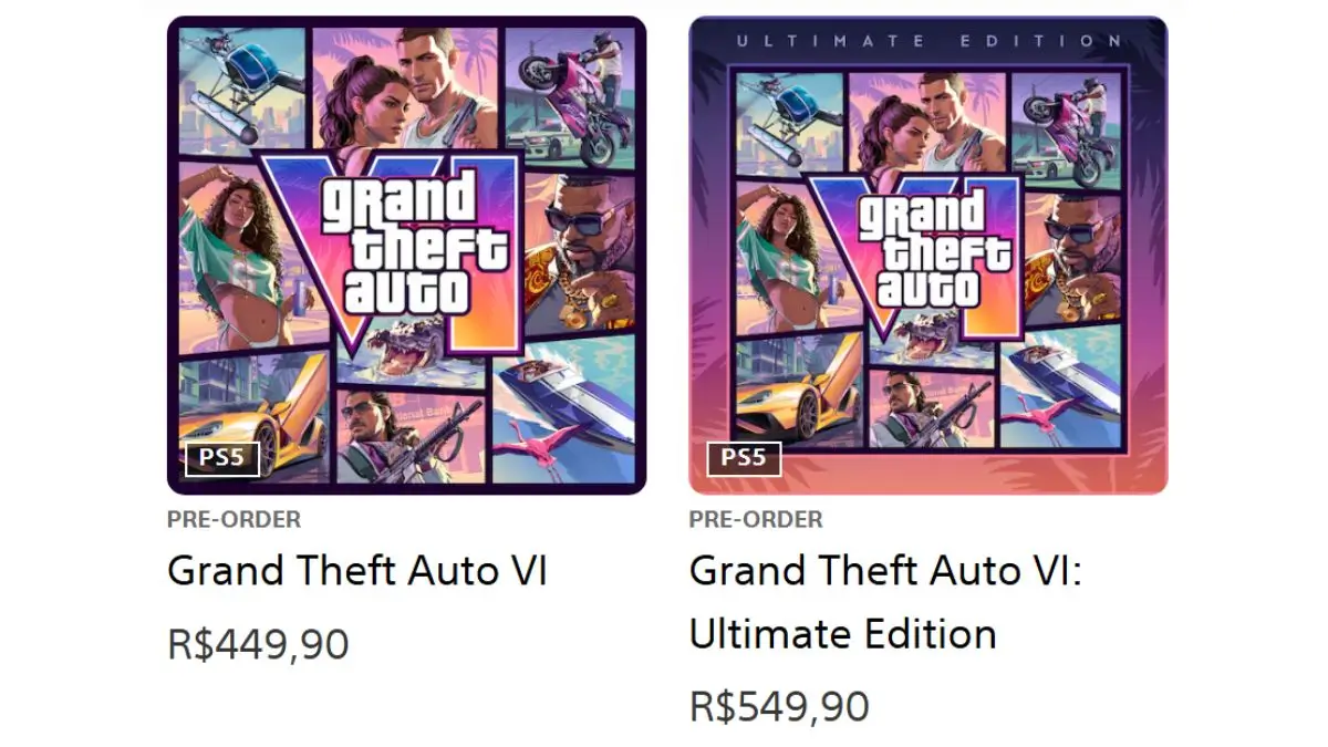 GTA VI: Edições, Preços e Tudo Sobre o Lançamento em 19 de Novembro